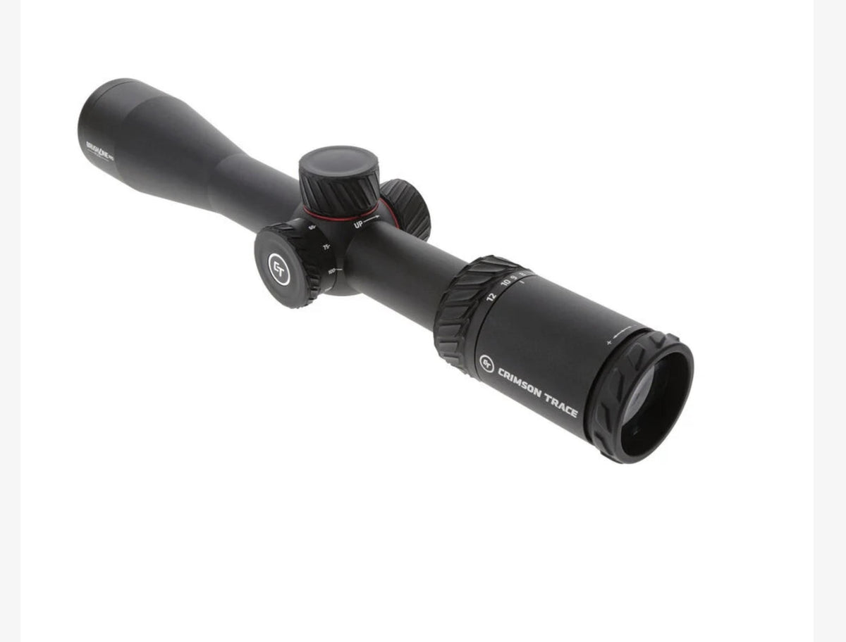 Crimson Trace Brushline Pro 3-12x42 30mm Rifle Scope with Plex Reticle
