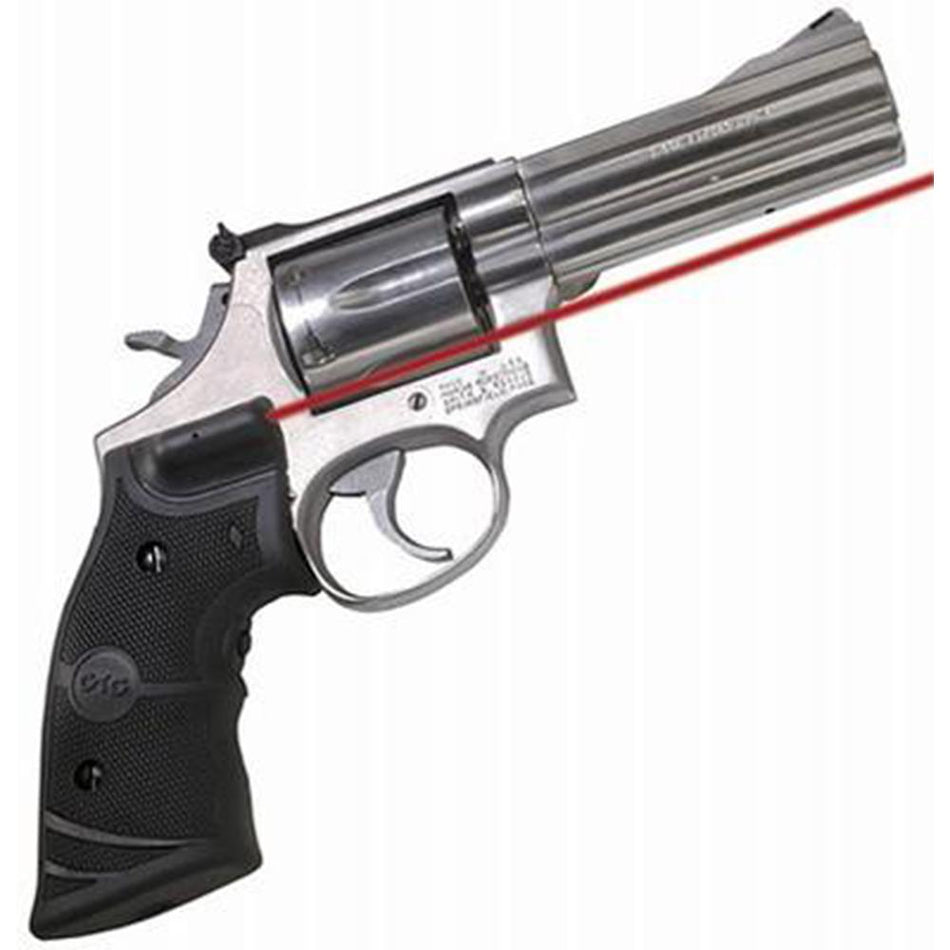 Crimson Trace S&W N-Frame Round-Butt Revolver Lasergrip Red Laser