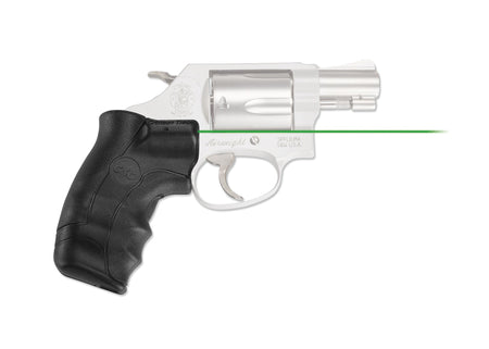 Lasergrips Green Laser Sight S&W J-Frame Round Butt Revolver Crimson Trace LG-350G