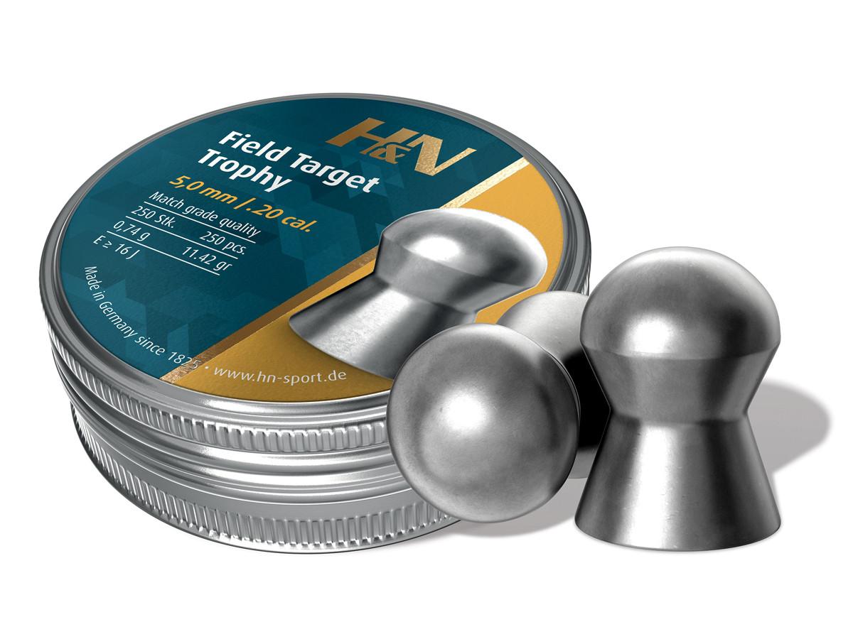 H&N Field Target Trophy Airgun Pellets .20 Cal 250-Count