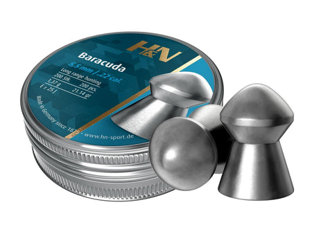 H&N Baracuda Lead Pellets .22 Cal 200 Pack