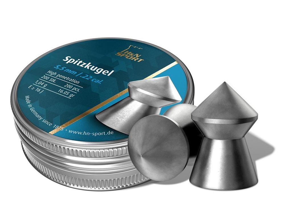 H&N Spitzkugel .22cal 8.64gr Hunting Pellets 200 Pack