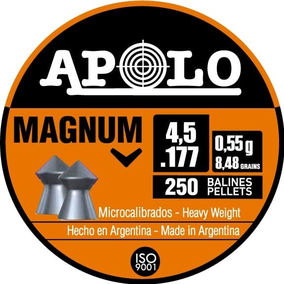 Hatsan Apolo Magnum .177 Cal 8.48 Grain Pointed Air Pellets 250-Pack
