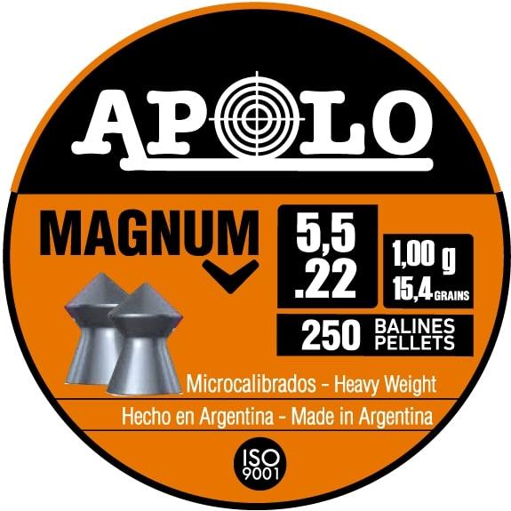 Hatsan Apolo Magnum Air Pellets .22 Cal 15.4 Grain 250-Pack
