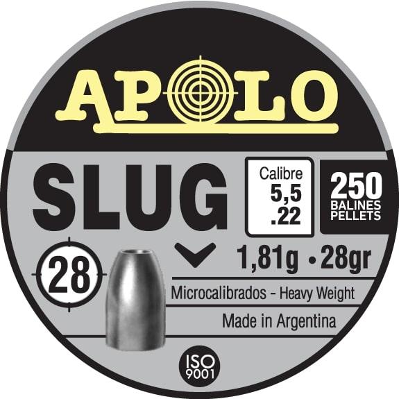 Hatsan Apolo Slug Pellets .22 Cal 28 Grain Pack of 250