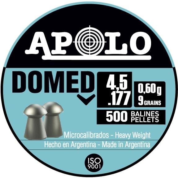 Hatsan Apolo Domed .177 Cal 9gr Air Pellets 500-Count Pack