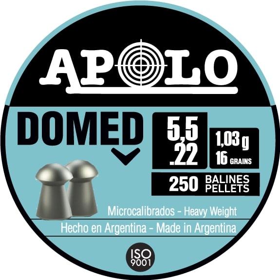 Hatsan Apolo .22 Caliber Domed Air Rifle Pellets 16 gr 250ct