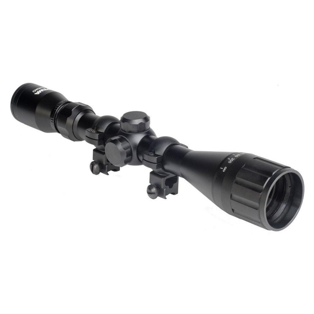 Hatsan Optima AO Airgun Scope 3-9x40 Mil-Dot Reticle Black