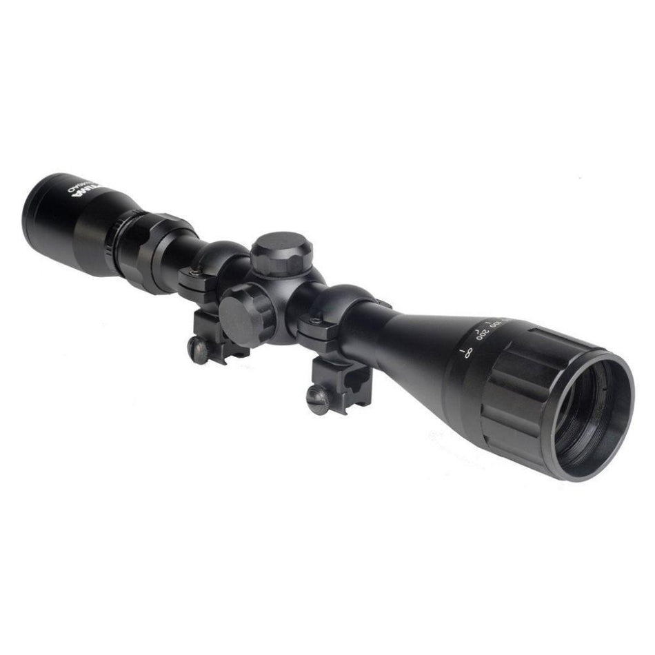 Hatsan Optima AO Airgun Scope 3-9x40 Mil-Dot Reticle Black