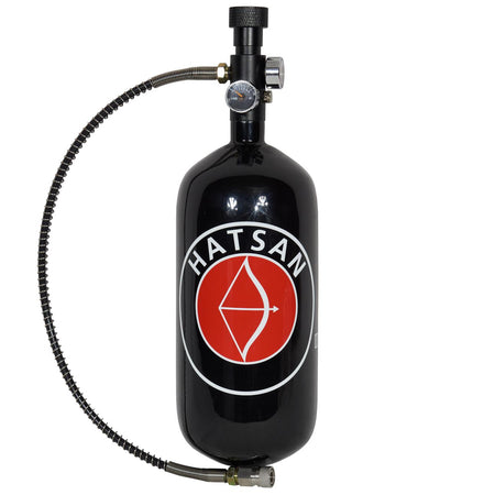 Hatsan TactAir 1.6 Liter Carbon Fiber Compressed Air Fill Tank w/ Valve Kit