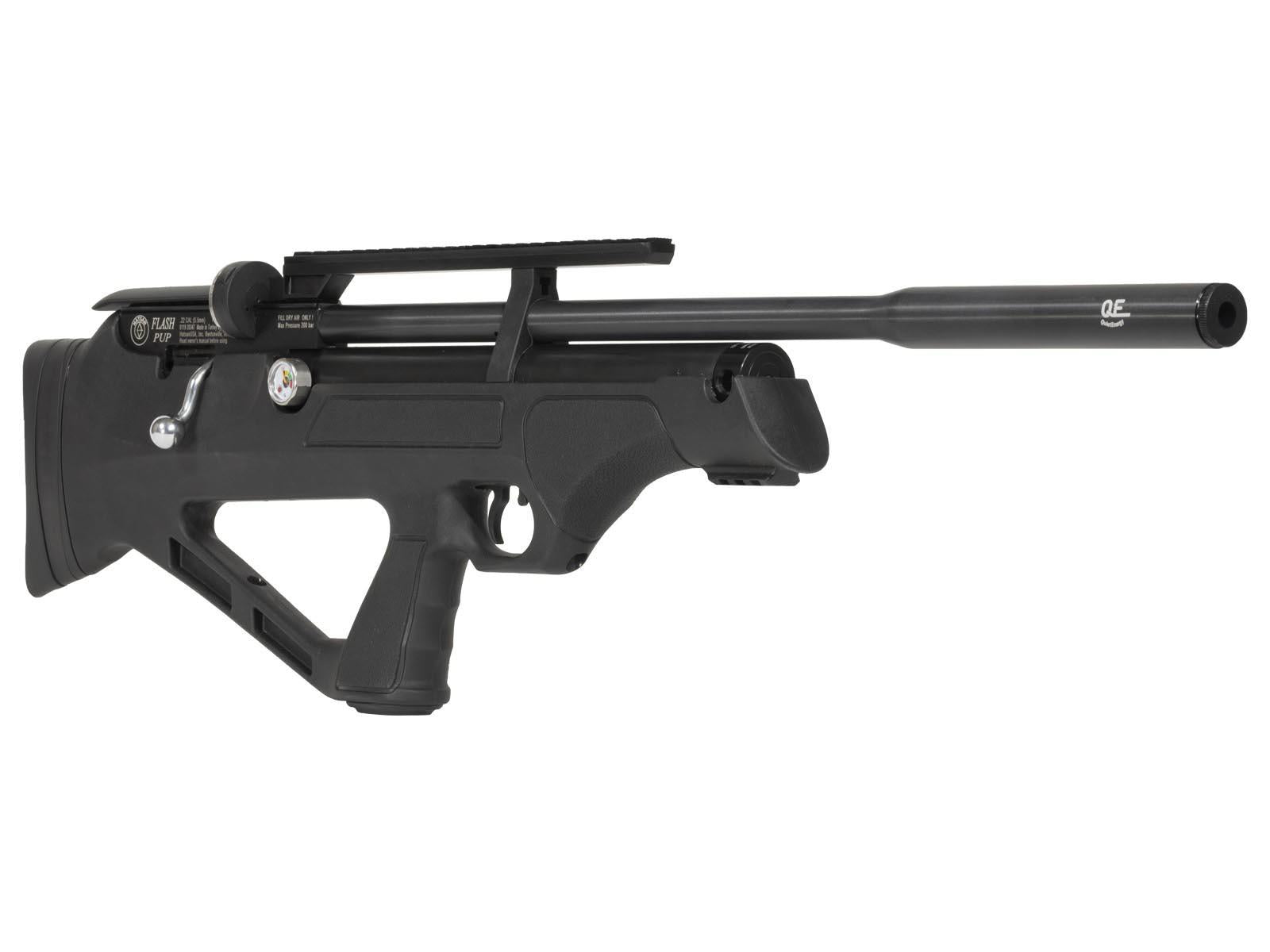 Hatsan FlashPup Bullpup PCP Air Rifle .25 Cal Quiet Energy Synthetic Stock