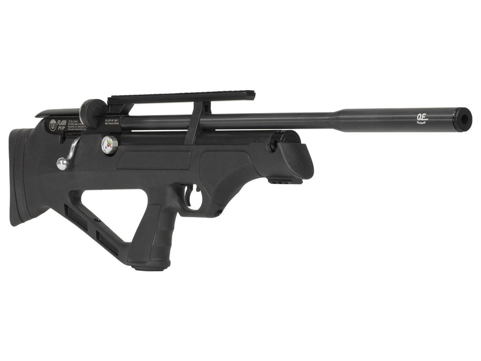 Hatsan FlashPup Bullpup PCP Air Rifle .25 Cal Quiet Energy Synthetic Stock