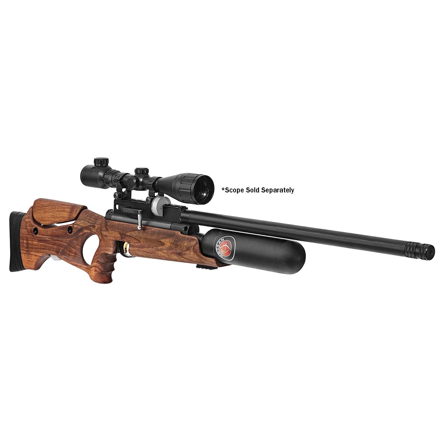 Hatsan NeutronStar Air Rifle .177 Cal 1400fps Carbon Fiber Bottle 2 Magazines