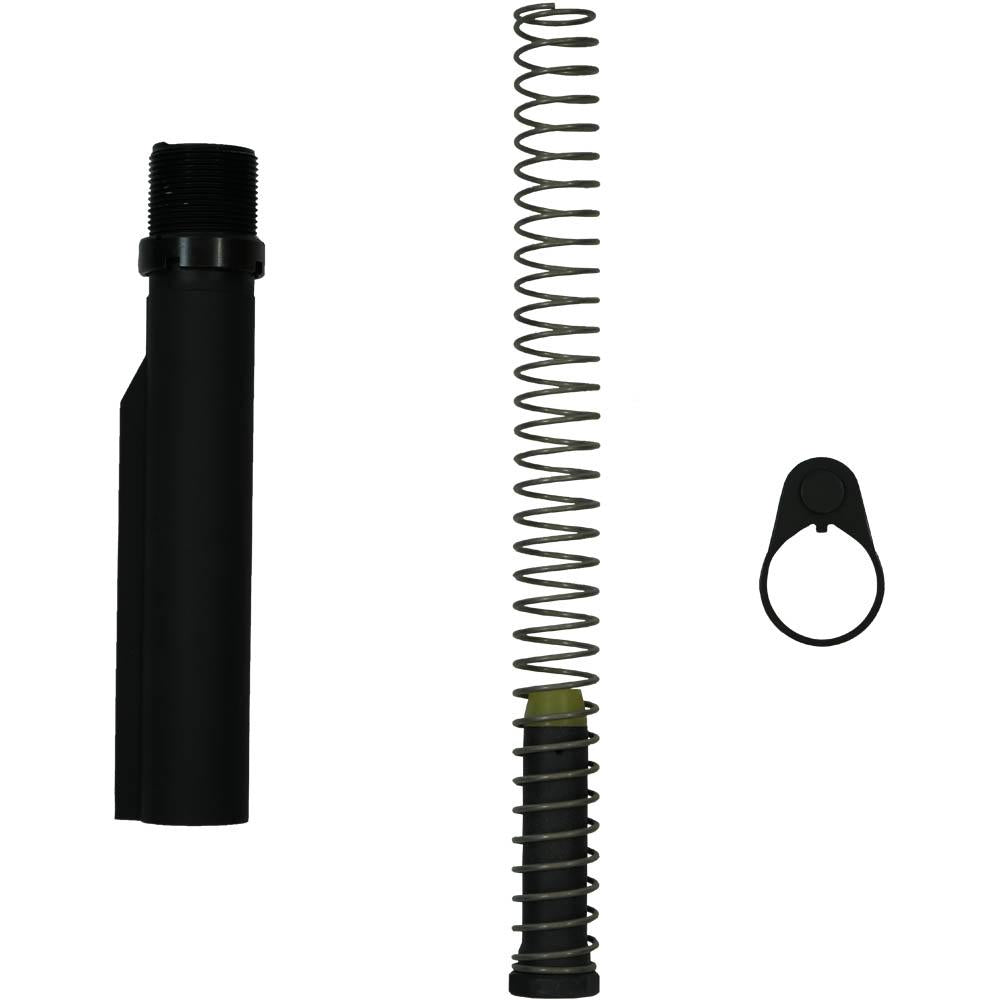 Alex Pro Firearms AR-15 Mil-Spec Buffer Tube Assembly Black