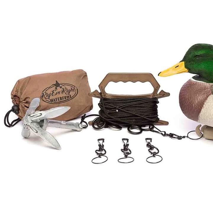 Rig'Em Right Step-Up Jerk Rig Waterfowl Decoy Motion Kit