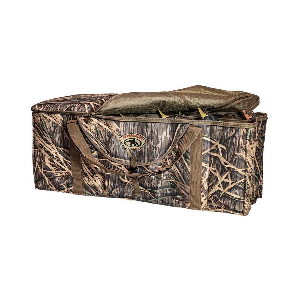 Rig 'Em Right 12 Slot Duck Floater Decoy Bag Mossy Oak Original Shadowgrass