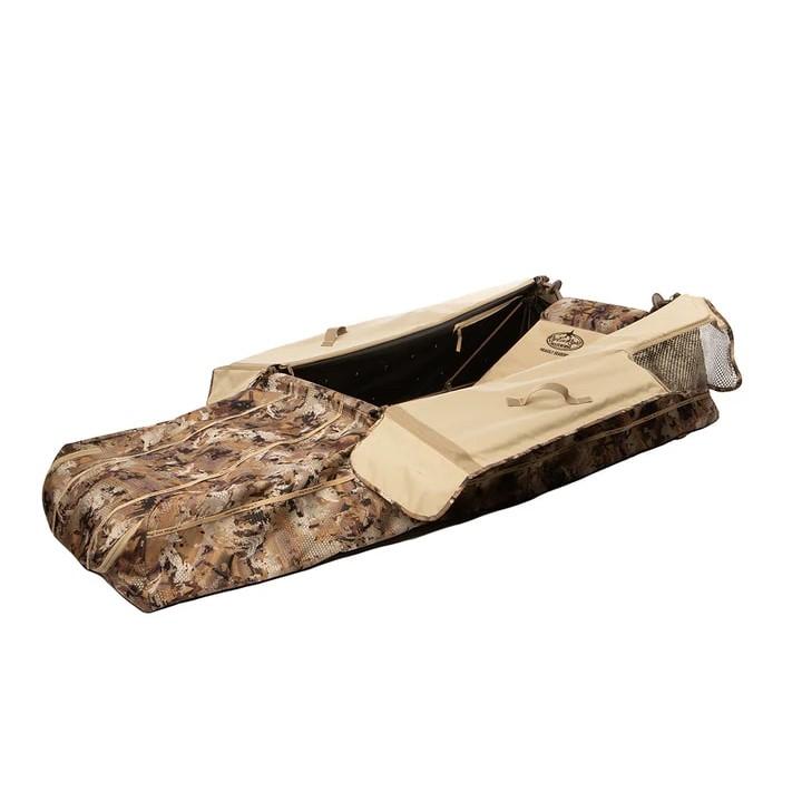 Rig'Em Right XFactor Layout Hunting Blind Optifade Marsh Steel Frame