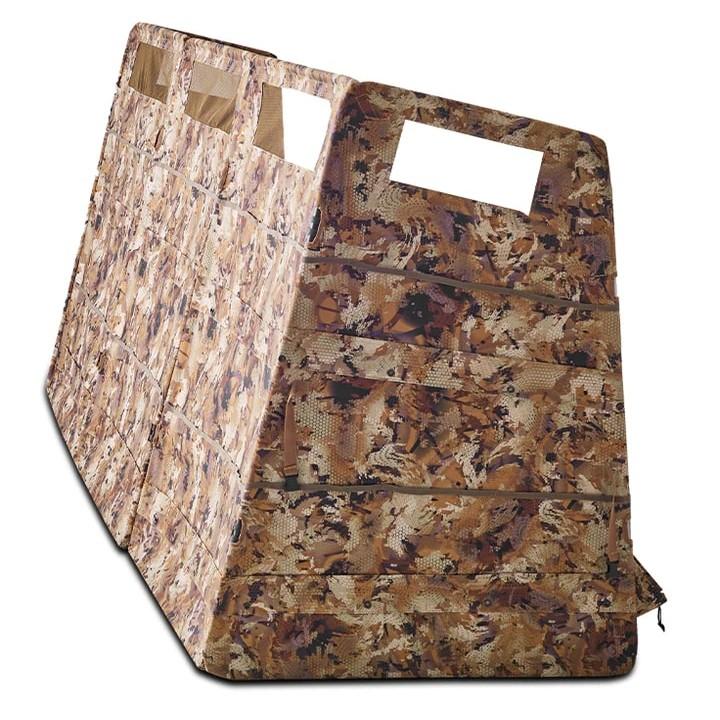 Rig'Em Right Panel Blind Optifade Marsh Steel Frame Hunting Blind
