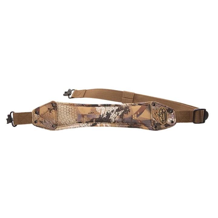 Rig'Em Right High Brass Neoprene Gun Sling Optifade Marsh with Metal Clips