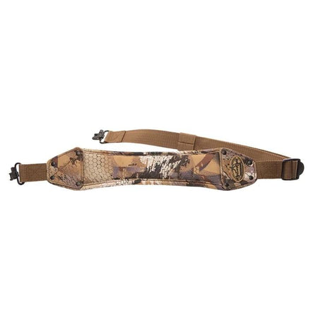 Rig'Em Right High Brass Neoprene Gun Sling Optifade Marsh with Metal Clips