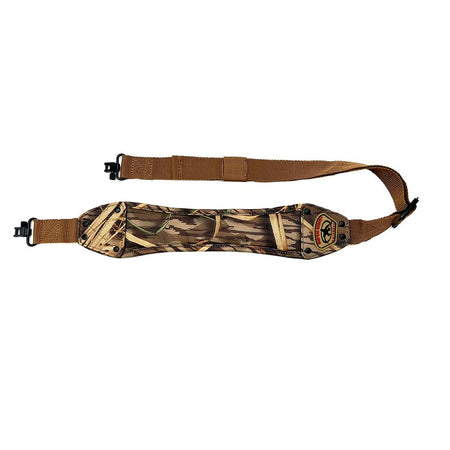 Rig'Em Right High Brass Neoprene Gun Sling Mossy Oak Original Shadowgrass Camo