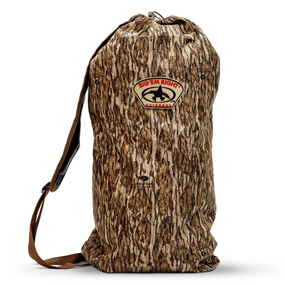Rig'Em Right Turkey Decoy Storage Bag Mossy Oak Bottomland