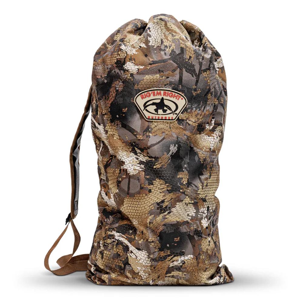 Rig Em Right Turkey Decoy Bag with Padded Shoulder Strap Optifade Timber