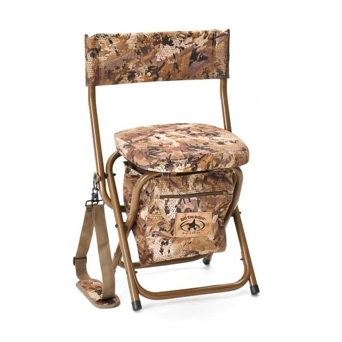 Rig'Em Right Hyde Folding Hunting Stool Gore Optifade Marsh