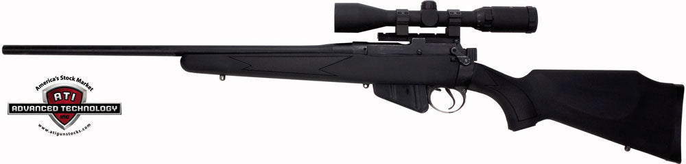 ATI Enfield Post 1914 Rifle Stock Black Synthetic No. 4 Mk1 Mk2 Mk5 Drop-In