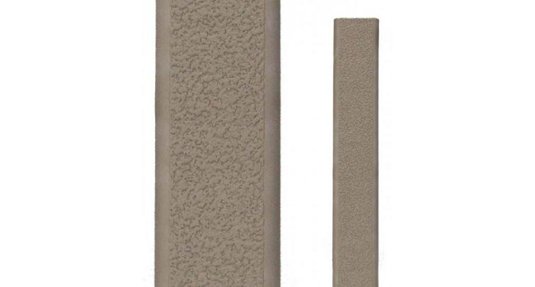 Ergo Slim Line Textured Low Profile 18-Slot Rail Cover 3 Pack Dark Earth