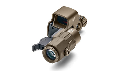 EOTECH Tan EXPS3-0 Holographic Weapon Sight Kit, Night Vision Compatible, Quick Disconnect, G33 Magnifier Included