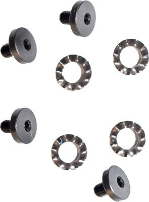 Beretta Matte Black Allen Style Grip Screw and Washer Kit 4-Pack 92/80 Series