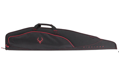 Evolution Outdoor Diablo II 48" Rifle Gun Case, Water Resistant 600D Polyester, Black and Red, 44363-EV