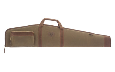 Evolution Outdoor Rawhide Series 44" Lever Action Case, Antique Brass Hardware, Waxed Canvas, Brown
