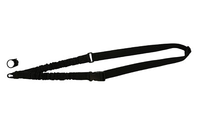Evolution Outdoor Adjustable Single Point Sling for MSR and Rifles, Reinforced Webbing, Black