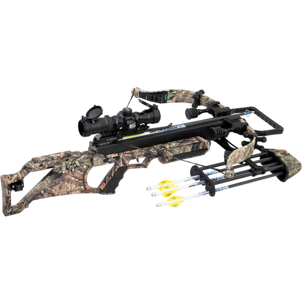 Excalibur Micro Suppressor Extreme Crossbow BreakUp Country with Charger EXT and Tact100 Scope