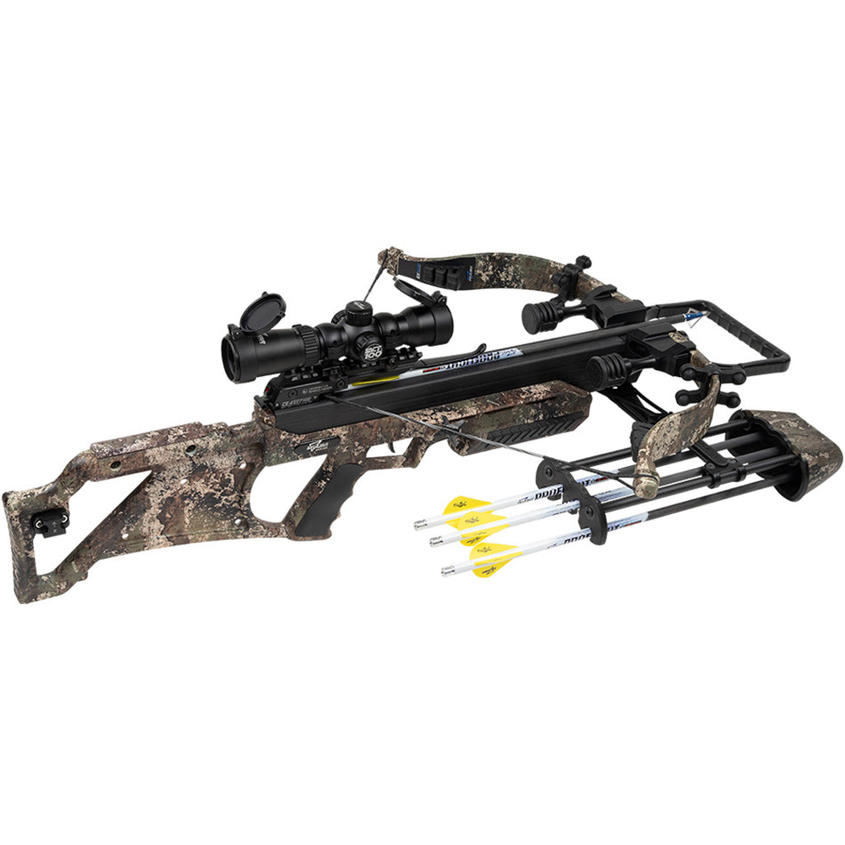 Excalibur Micro Suppressor Extreme Recurve Crossbow Strata Tact100 Scope and Charger EXT