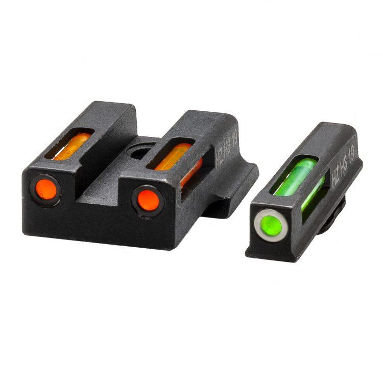HIVIZ LiteWave H3 Tritium Front Sight with Orange Green LitePipe & White Ring for S&W M&P EZ380