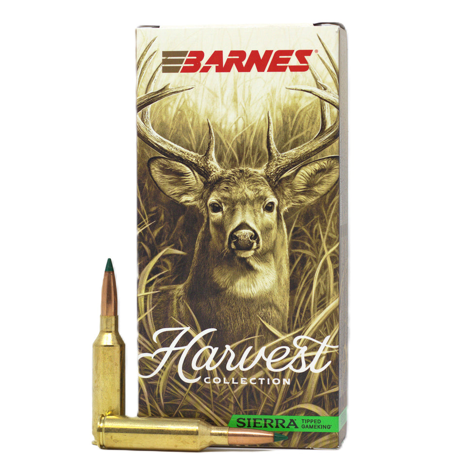 Barnes Bullets 32401 Harvest 6.5 PRC 145gr Sierra Tipped GameKing 20 Per Box/10 Case 2910 FPS