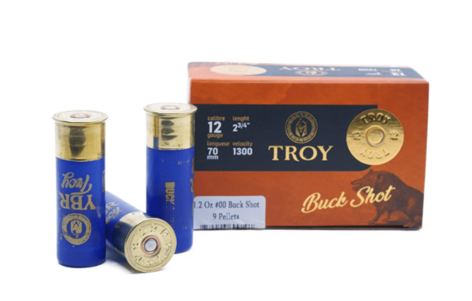 Troy 12 Gauge 2 3/4 00 Buck Shot 9 Pellet