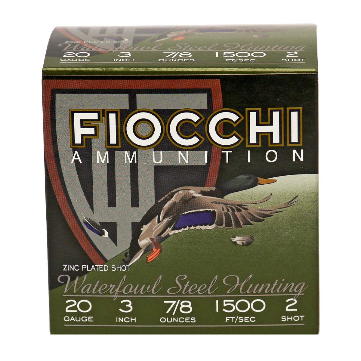 Fiocchi 20 Gauge Shotgun Ammo Flyway 3 in 7/8 oz #2