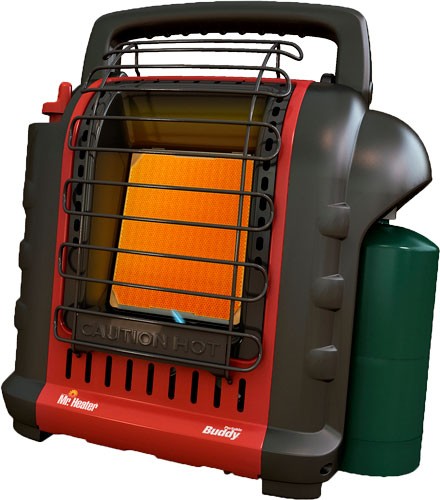 Mr. Heater Portable Buddy Propane Heater with Hi-Low Settings 9000 BTU