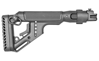 F.A.B. Defense UAS AK Platform Folding Collapsible Buttstock with Integrated Cheek Piece, Black