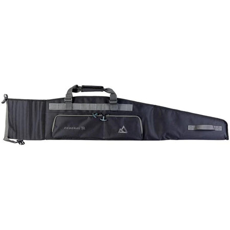 Federal Adjustable Scoped Rifle Case 45 Inch Black with Suppressor Pocket