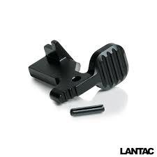 Lantac BC-Pro Precision Bolt Catch Upgrade 17-4PH Stainless - Black