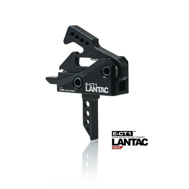 LANTAC E-CT1 3.5-Pound Single Stage Flat-Face Trigger
