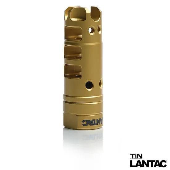 Lantac Dragon AR15 Muzzle Brake .223/556 Titanium Nitride Gold