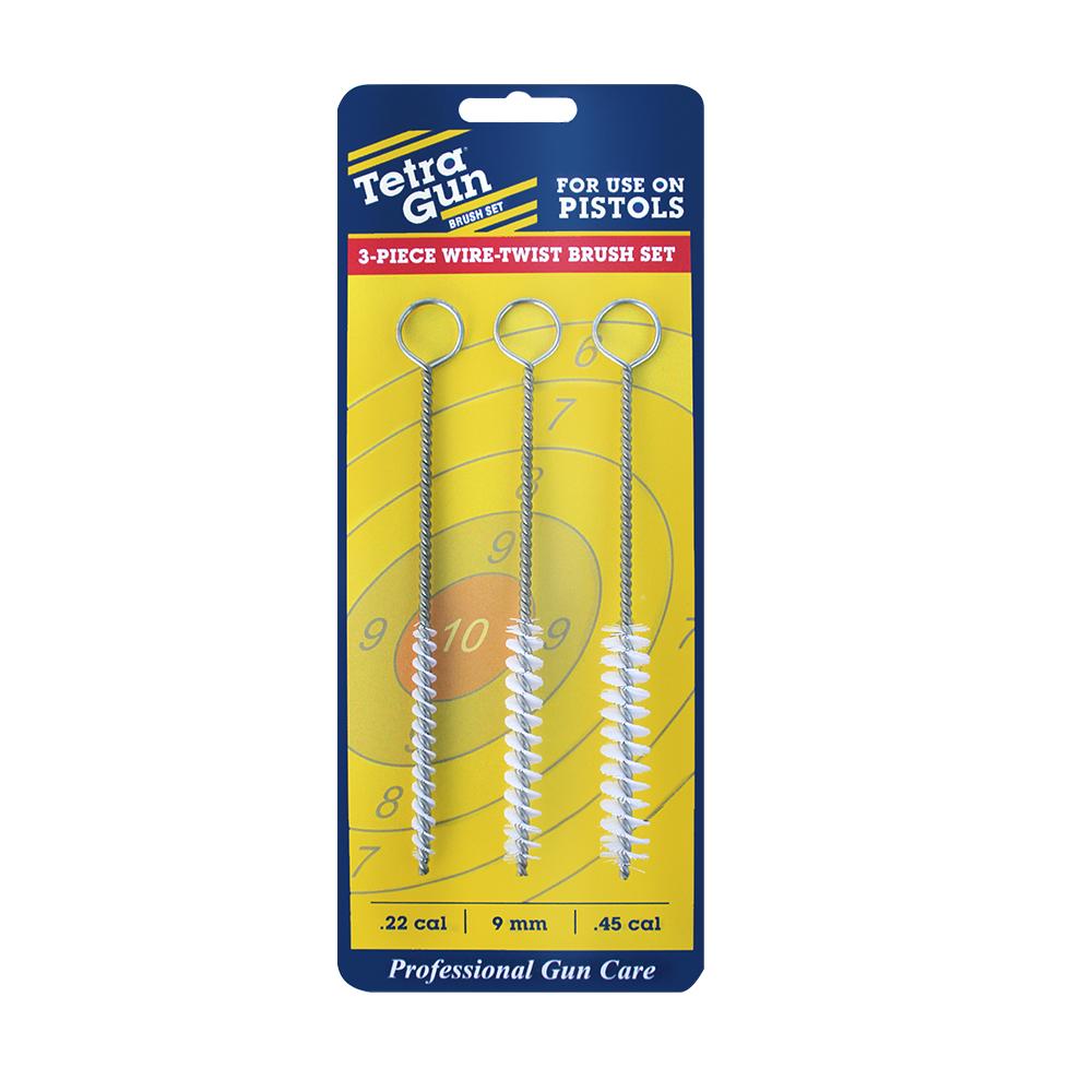 Tetra Gun 3-Piece Bore Brush Set .22 Cal 9mm and .45 Cal