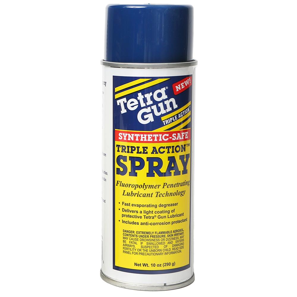 Tetra Gun Triple Action Spray Lubricant Degreaser and Protectant 10oz