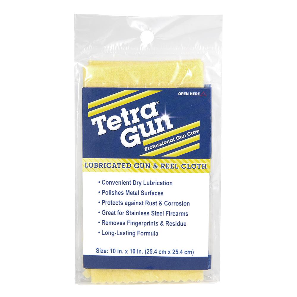 Tetra Lubricating Gun Cloth - Removes Fingerprints and Polishes Metal